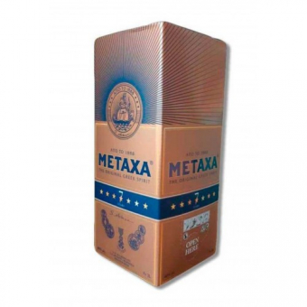 Бренди Метакса 3 Литра (Metaxa 3л) Тетрапак